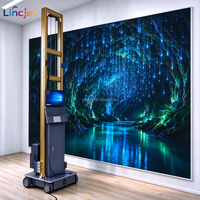 Mesin Pencetak Label & Lukisan Dinding UV Mobile Baru LINCJET LC-A2 untuk Dekorasi Interior & Seni