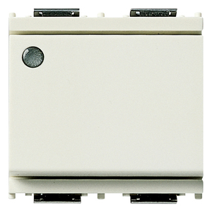Diverter Switch 1P 16AX 2M <b>White</b> Wall Socket - Product Image 1