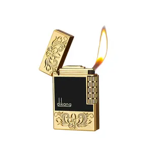 Premium Metal Engraved Inflatable Lighter Stylish Home and Garden Accessory