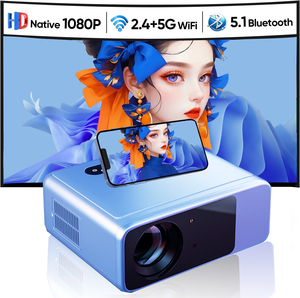 Fábrica al por mayor LT2 4K Mini portátil Android inalámbrico inteligente LED LCD proyector de cine en casa incorporado para cine al aire libre 3D para - Product Image 2