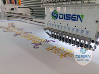 Commerce 1201, petite machine numérique cnc qui peut faire la conception de patchs de couture, machine de broderie de logo utilisée pour l'école, écusson de chandail
