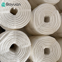 Corde d'amarrage marine en nylon 20mm 24mm 28mm, haute résistance à la traction, ligne d'amarrage PP absorbant les chocs pour bateaux, usage marin, 220m/rouleau