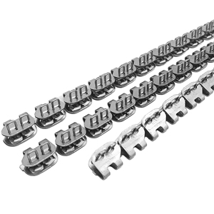 Конвейерная лента со шнуровкой, 24 дюйма, застежки-бабочки из нержавеющей стали, пряжки из ПВХ, полиуретановая лента для ремонта, 8 шт./коробка - Product Image 1