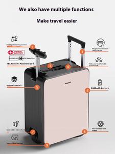 Nouvelle Valise Électronique 2025, <span class=keywords><strong>Bagage</strong></span> 20 Pouces à Chevaucher, <span class=keywords><strong>Trottinette</strong></span> Tendance de Grande Valeur, Valise <span class=keywords><strong>Cabine</strong></span> Gratuite, Adultes Enfants 120kg - Product Image 2