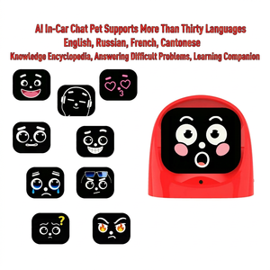2026 หุ่นยนต์สัตว์เลี้ยงอัจฉริยะ AI พร้อมระบบจดจำการสนทนาอัตโนมัติและหุ่นยนต์อัจฉริยะสำหรับเป็นเพื่อนในรถยนต์ พร้อมอุปกรณ์เสริมสำหรับการจดจำการแสดงออกทางใบหน้า - Product Image 3