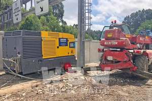 Большой дизельный компрессор 1500cfm XRS1500-20 портативный винтовой воздушный компрессор большой поток Atlas Copco - Product Image 5