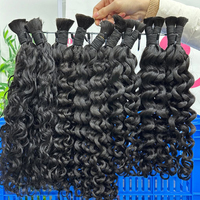 Envío Rápido, Cabello Humano Vietnamita, Cabello Virgen Afro Rizado, Cabello Humano Virgen sin Procesar, Cabello Humano Natural