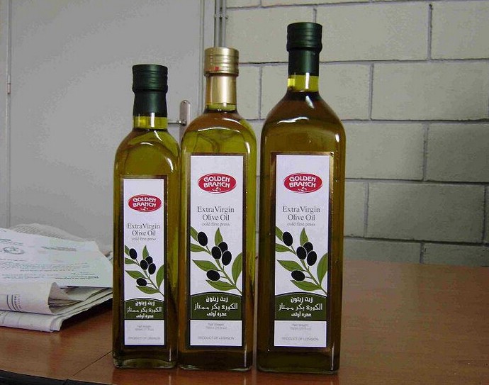 750ml 25oz square olive oil glass bottle with metal lid brown/dark green marasca wholesale