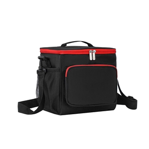 Bolsa Térmica para Almuerzo, Moderna, de Lujo, Impermeable, de Poliéster 600D, Aislada, Ecológica, de Gran Capacidad (15L), con Cierre - Product Image 1