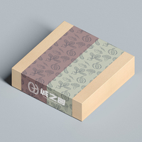 Boîte cadeau en papier kraft personnalisée, impression directe d'usine, écologique, réutilisable, durable, multi-usages, emballage pour vêtements