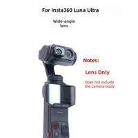 114 °   Objectif Augmenté HD pour Insta360 Luna Ultra, Accessoire d'Objectif Grand Angle pour Caméra d'Action pour la Photographie en Extérieur