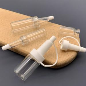 Botella de Vidrio Vacía al por Mayor con Tapa de <span class=keywords><strong>Trompeta</strong></span> de 20 mm con Cabeza de Plástico para Gotero, para Medicamentos - Product Image 5