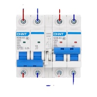 CHINT NXB-63 C63 interrupteur de transfert automatique à double puissance contrôleur de verrouillage d'air disjoncteur 480V équipement de Distribution d'énergie