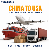ZS LOGISTICS LCL DDP Transitaire Porte-à-Porte Logistique Internationale Agent Maritime Multimodal Expédition Aérienne Maritime Express Chine USA Royaume-Uni