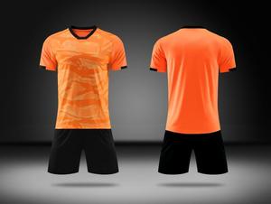 Jersey Sepak Bola Custom Print Logo Nama Nomor OEM ODM, Seragam Latihan Sepak Bola, Set Pakaian Olahraga Keluarga Seragam untuk Anak-anak dan Pria - Product Image 4