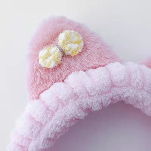 Chất Lượng Cao Đàn Hồi Phụ Kiện Tóc Dễ Thương Đào Headband Cho Cô Gái Thời Trang Mềm Headband Cho Ngọt Ngào Trang Điểm Tắm Phụ Kiện - Product Image 6