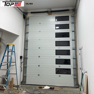 Porte <span class=keywords><strong>de</strong></span> <span class=keywords><strong>garage</strong></span> sectionnelle moderne isolée, homologuée CE, avec ouverture latérale électrique, prévention incendie, <span class=keywords><strong>prix</strong></span> bas - Product Image 6