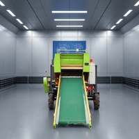 Machine d'emballage automatique haute performance pour ensilage agricole, foin et paille avec film de conditionnement
