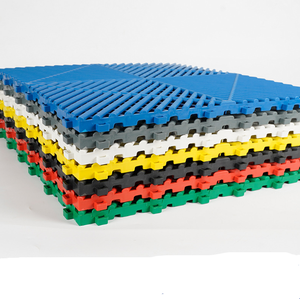 Dalles de sol de garage en plastique de conception moderne, résistantes, 50 mm d'épaisseur, en PP, solution graphique Swiss Track pour lavage de voitures, utilisation en intérieur - Product Image 4