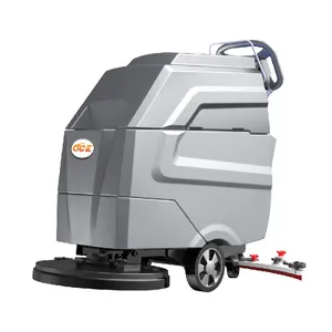 Small Walk-behind Home Floor Scrubber Dryer Battery Powered Electric Floor Polisher Scrubber