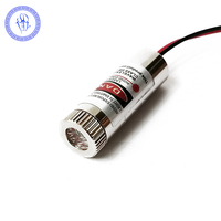 Module de Diode Laser réglable, 3-5V 650nm 5mW ligne de points rouges