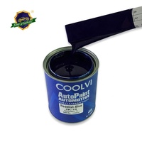 Peinture automobile en aérosol 2K bleu rougeâtre à base de résine acrylique de haute qualité, fournie directement par l'usine