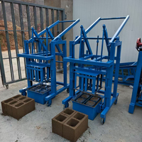 Petite machine mobile de pose de briques, machine à blocs pour la fabrication de divers blocs de béton