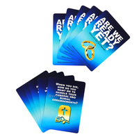 Jeux de cartes de relation pour les Couples Impression personnalisée Question Cartes à jouer Cartes de conversation