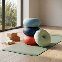 Chaises de yoga gonflables flexibles pour salle de classe, pompe, matériau PVC, diamètre 20-29,9 pouces, entraînement d'équilibre et de stabilité