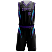 Seragam Basket Baru, Dapat Dikustomisasi, Bernapas, Logo Kustom, Ringan, Set Seragam Tim