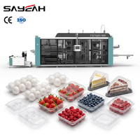 Fabrieksprijs Blistermachine Plastic Fruitcontainer Eierbak Taartdoos Plastic Bakje Thermovormende Machine