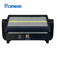 Lumière stroboscopique à tête mobile dynamique RVB + LED blanche DMX512 avec effet de poursuite pour l'éclairage de scène de spectacle d'événement de concert de DJ