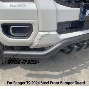 Barra Protectora Delantera de Acero Negro para Ranger T9, Barra Deportiva para Parachoques, Accesorios para Auto, Barra Protectora para Ranger T9 - Product Image 3