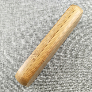 Scatola in Bambù Naturale Ecologica Personalizzata con Logo Inciso, Confezione Regalo Artigianale in <span class=keywords><strong>Legno</strong></span> di Bambù Vuota per Penne - Product Image 4