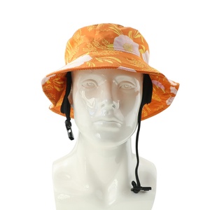 Custom Recycled RPET ECO Friendly <b>Leaf</b> Casual Surf Bucket Hat High Quality Waterproof Adjustable Chin Strap Unisex - Product Image 2