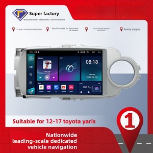 Sistema di Navigazione <span class=keywords><strong>per</strong></span> Toyota Yaris 2012-2017, Controllo Centrale Auto <span class=keywords><strong>con</strong></span> Schermo Grande da 9 Pollici, Dispositivo Android All-in-One - Product Image 2