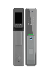 Smart Door Lock Tuya APP 3D Face Recognition Keyless Entry with Fingerprint Password Card Access Tempered Glass - Product Image 4