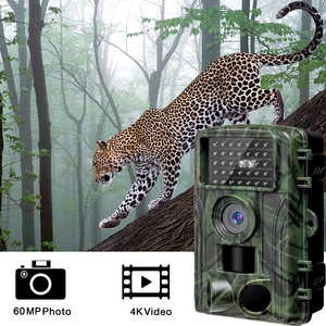 Piège de <span class=keywords><strong>chasse</strong></span> pour animaux avec vision nocturne Objectif grand angle Capteur d'imagerie 4K étanche Batterie à pile sèche Caméra de piste de vie sauvage - Product Image 5