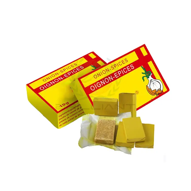 Tray Packing Box 12g Chicken Bouillon Cubes Soup Cube