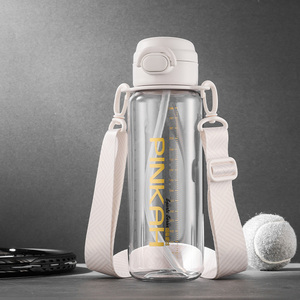 Botella PINKAH Personalizada de 900 ml, a Prueba de Fugas, Libre de BPA, Apta <span class=keywords><strong>para</strong></span> Lavavajillas, Ecológica, de Tritán, con Correa <span class=keywords><strong>para</strong></span> Deportes, Gimnasio y Viajes - Product Image 3