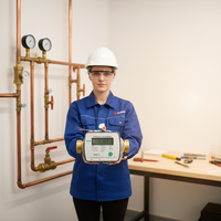 Compteur de chaleur ultrasonique DN20 MAINONE avec nouveau design IP68, M-BUS, compteur de refroidissement BTU, certifié CE/MID/CPA/ISO, prend en charge l'OEM