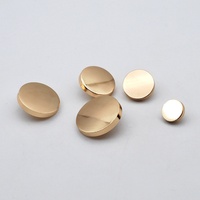 Boutons métalliques plaqués écologiques de haute qualité personnalisables avec couleur sur mesure pour manteaux