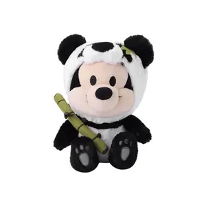 China Manufacture Kids Toys Mickey Mouse Panda Cosplay Costume Cute Toys Stuffed Panda Toys for Children