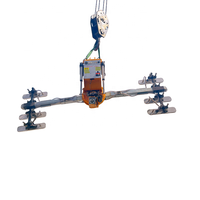 Nouvel extracteur à ventouses électrique standard UE 300 kg 500 kg avec 4 patins et rotation à 360° pour l'installation de panneaux isolants