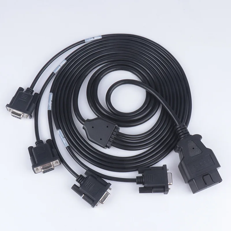 Obd2 16pin To 4 Db 9pin Cable Obd2 Diagnostic Tool Connecting Cable Obd2 16pin To 4 Db 9pin Cable Obd2 Diagnostic Tool Connecting Cable