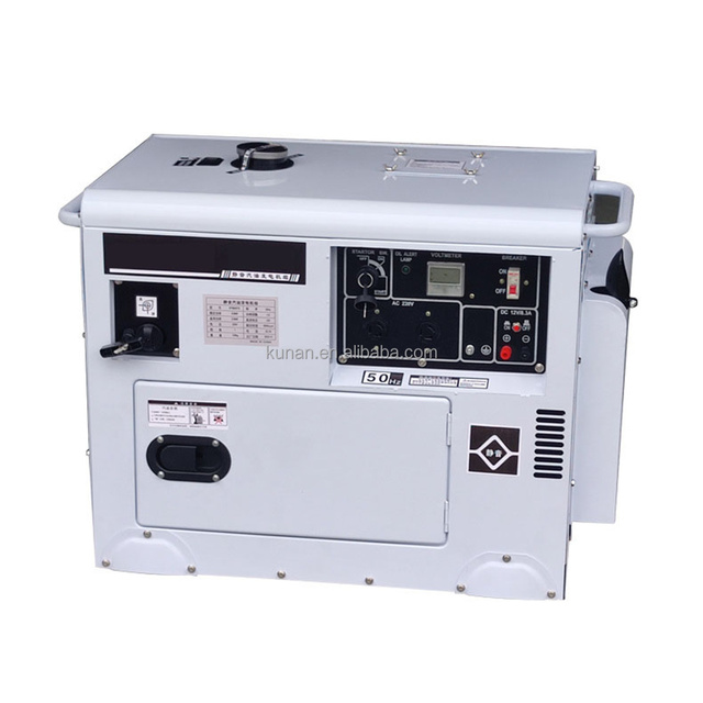 Super Silent Diesel Generator for 5kva 6kva 8kva 10kva 12kva All Copper Diesel Generators Air Cooled Portable Diesel Generator