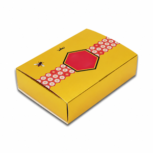 Caja de Regalo de Papel Kraft Ecológica con Logotipo Personalizado para Joyería, Cosméticos, Miel Real VIP - Product Image 1