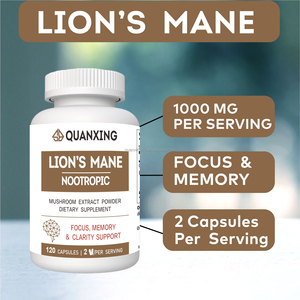 Extracto de Melena de León Orgánico en Polvo, Apoyo para la Concentración, Memoria y Claridad Mental, 60 Cápsulas para Mujeres - Product Image 2