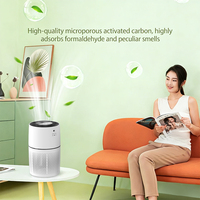 Purificateur d'air portable OEM ODM avec filtre HEPA personnalisé en usine, purificateur d'air de bureau pour la maison et le bureau, vente en gros