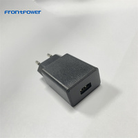 Adaptateur d'alimentation à découpage Frontpower 10W 5V 2A avec prise EU et protection OTP/OVP pour téléphone portable et bande LED